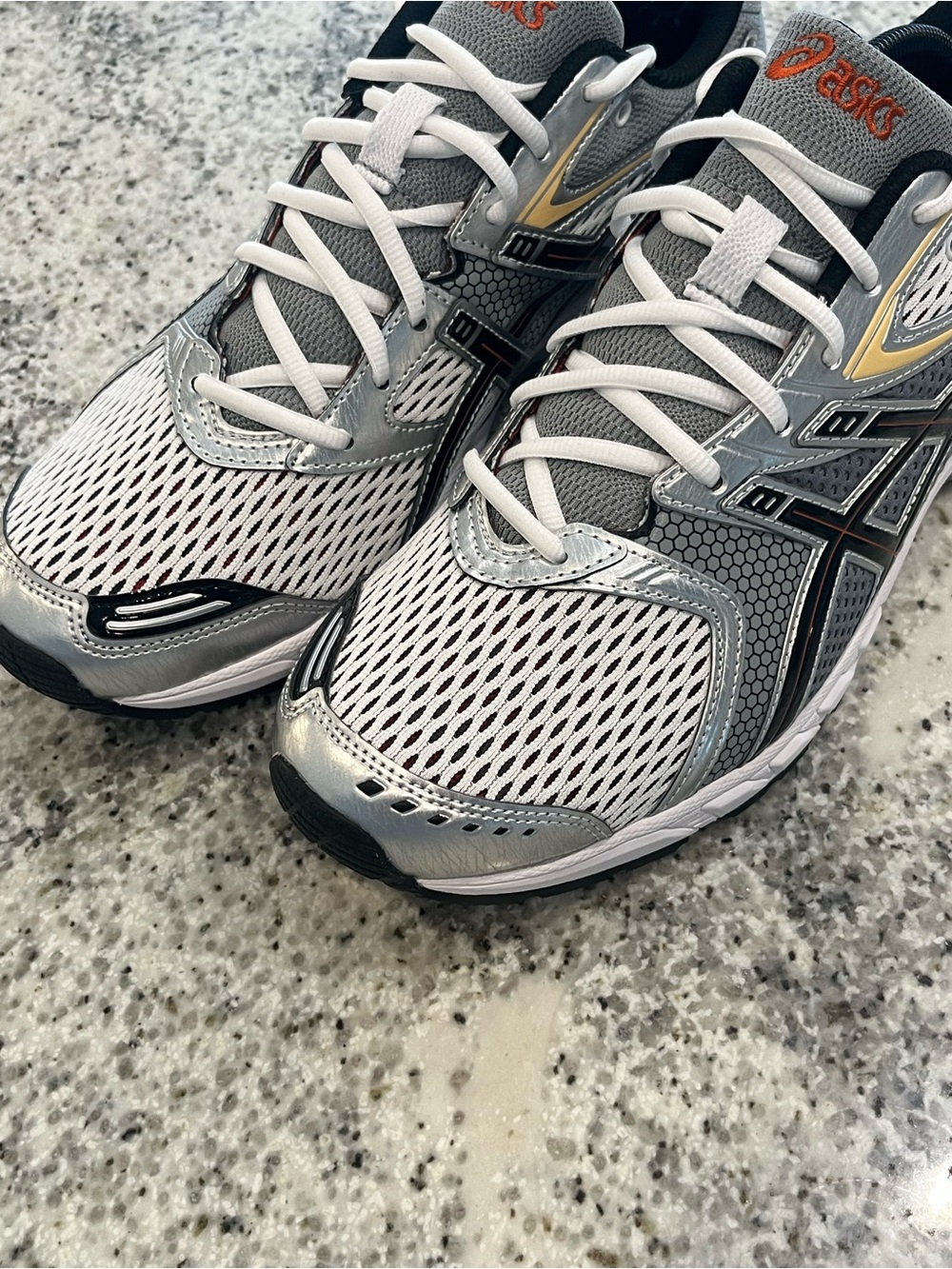 ASICS Gel-DS Trainer 14 Shoes Silver Men's Size 13 US - New - Picture 5 of 9